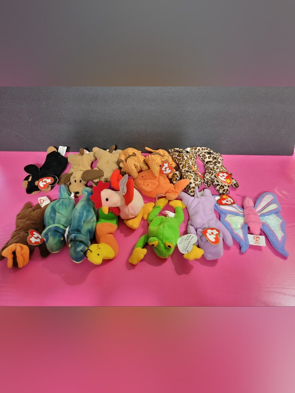 TY Beanie Babies Small Set Of 16 (1694)